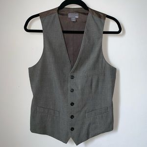 36R Glen Plaid Vest H&M